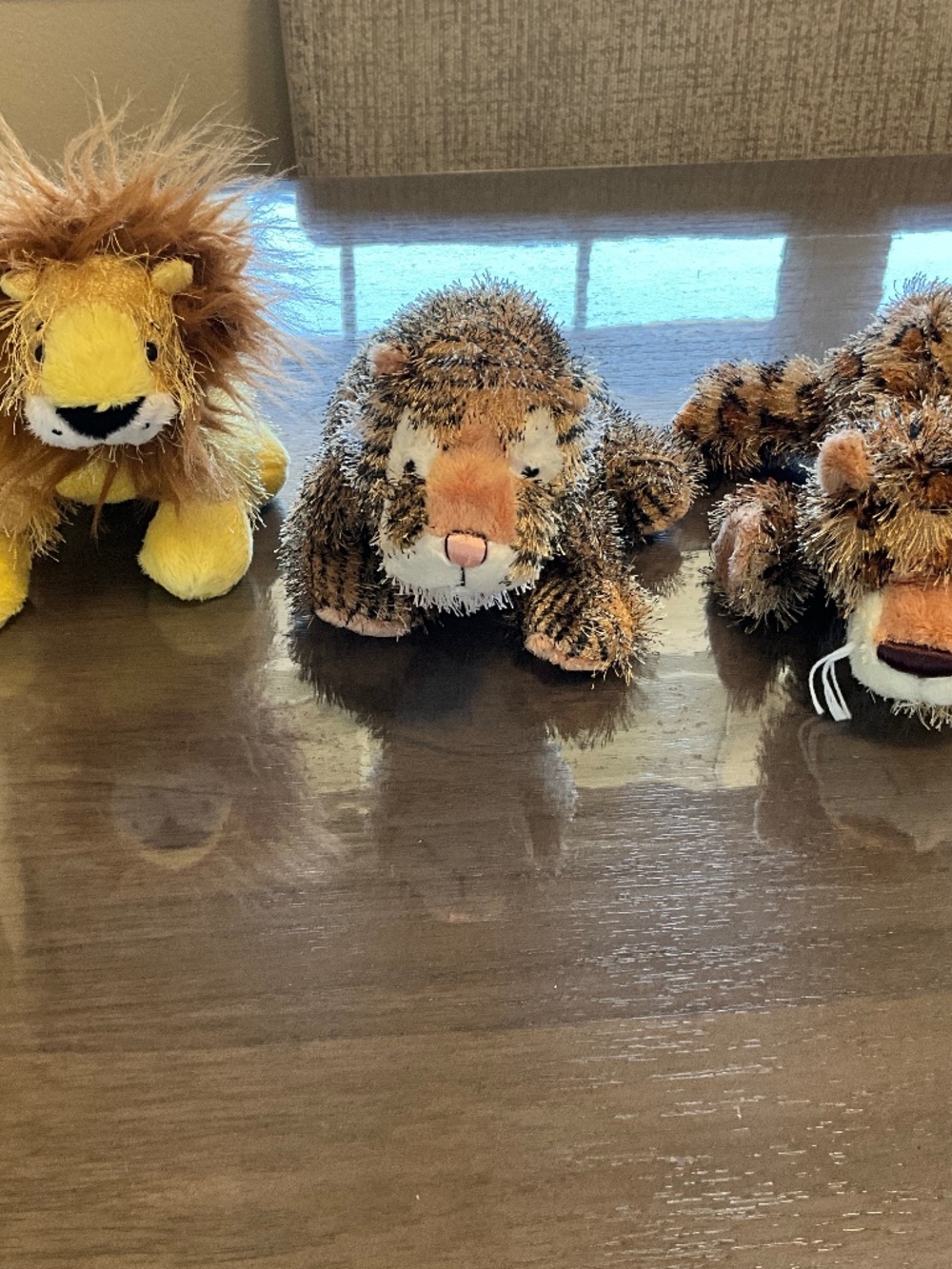 Toys- Webkin, Lion, Tiger, Leopard LOT OF 3